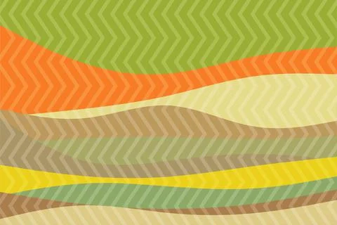Abstract background with geometric gradient and wavy pattern Illustrazione stock