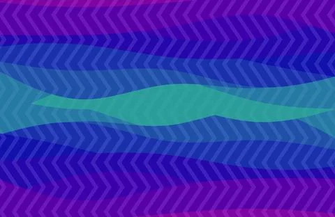 Abstract background with geometric gradient and wavy pattern Stock Illustration