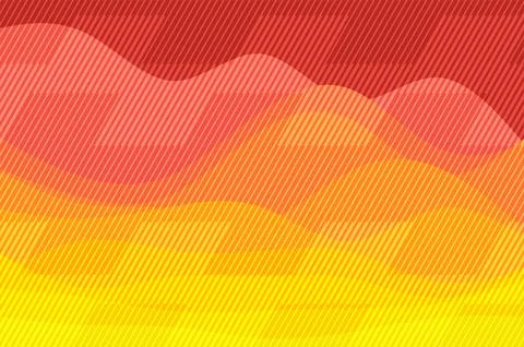 Abstract background with geometric gradient and wavy pattern Illustrazione stock