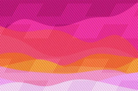 Abstract background with geometric gradient and wavy pattern Illustrazione stock
