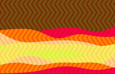 Abstract background with geometric gradient and wavy pattern Stock Illustration