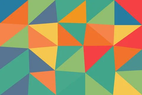 Abstract background with geometric gradient and wavy pattern Illustrazione stock