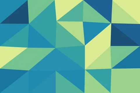 Abstract background with geometric gradient and wavy pattern Stock Illustration