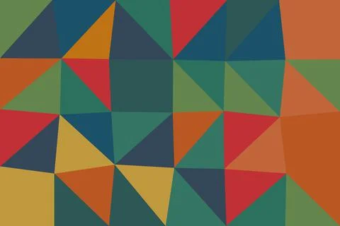 Abstract background with geometric gradient and wavy pattern Stock Illustration