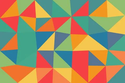 Abstract background with geometric gradient and wavy pattern Illustrazione stock