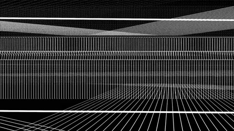 Abstract Background Geometric Lines Greyscale 5 Video stock 131987732