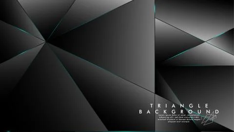ABSTRACT BACKGROUND OF GEOMETRIC WITH luxurious polygon patterns. BLUE LIGHT  Stockillustratie