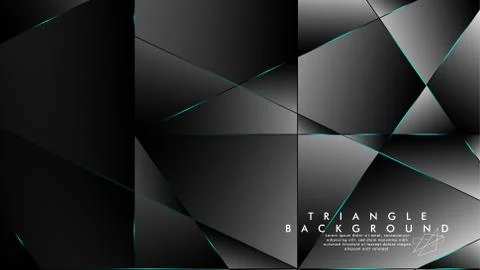 ABSTRACT BACKGROUND OF GEOMETRIC WITH luxurious polygon patterns. BLUE LIGHT  Stock Illustration