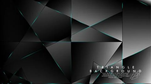ABSTRACT BACKGROUND OF GEOMETRIC WITH luxurious polygon patterns. BLUE LIGHT  Illustrazione stock