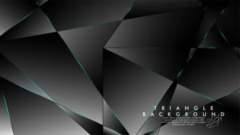 ABSTRACT BACKGROUND OF GEOMETRIC WITH luxurious polygon patterns. BLUE LIGHT  Stock Illustration