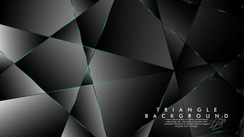 ABSTRACT BACKGROUND OF GEOMETRIC WITH luxurious polygon patterns. BLUE LIGHT  Illustrazione stock