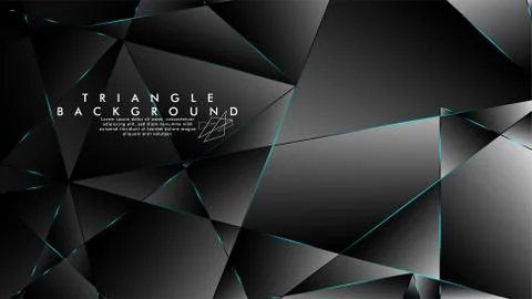 ABSTRACT BACKGROUND OF GEOMETRIC WITH luxurious polygon patterns. BLUE LIGHT  Stock Illustration