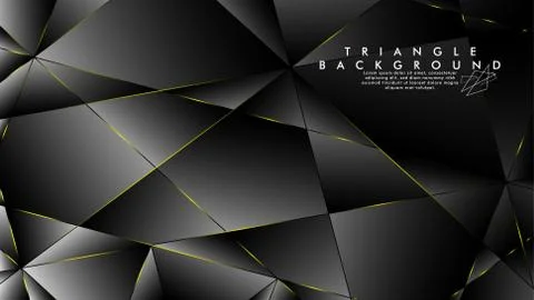 ABSTRACT BACKGROUND OF GEOMETRIC WITH luxurious polygon patterns Stock Illustration