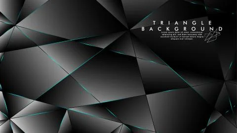 ABSTRACT BACKGROUND OF GEOMETRIC WITH luxurious polygon patterns. BLUE LIGHT  Stock Illustration