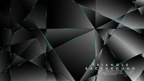 ABSTRACT BACKGROUND OF GEOMETRIC WITH luxurious polygon patterns. BLUE LIGHT  Illustrazione stock