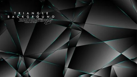 ABSTRACT BACKGROUND OF GEOMETRIC WITH luxurious polygon patterns. BLUE LIGHT  Stock Illustration