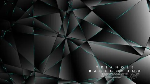 ABSTRACT BACKGROUND OF GEOMETRIC WITH luxurious polygon patterns. BLUE LIGHT  Illustrazione stock