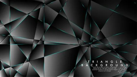 ABSTRACT BACKGROUND OF GEOMETRIC WITH luxurious polygon patterns. BLUE LIGHT  Illustrazione stock
