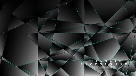 ABSTRACT BACKGROUND OF GEOMETRIC WITH luxurious polygon patterns. BLUE LIGHT  Stock Illustration