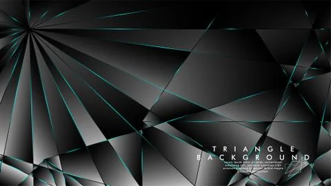 ABSTRACT BACKGROUND OF GEOMETRIC WITH luxurious polygon patterns. BLUE LIGHT  Illustrazione stock