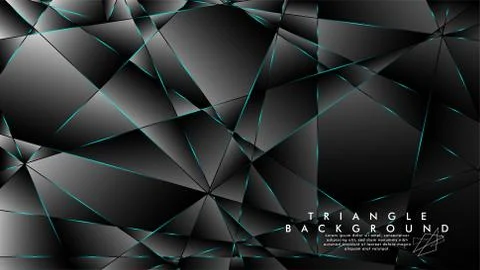 ABSTRACT BACKGROUND OF GEOMETRIC WITH luxurious polygon patterns. BLUE LIGHT  Stock Illustration