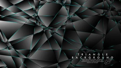 ABSTRACT BACKGROUND OF GEOMETRIC WITH luxurious polygon patterns. BLUE LIGHT  Stock Illustration