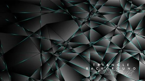 ABSTRACT BACKGROUND OF GEOMETRIC WITH luxurious polygon patterns. BLUE LIGHT  Stock Illustration