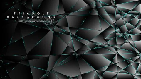 ABSTRACT BACKGROUND OF GEOMETRIC WITH luxurious polygon patterns. BLUE LIGHT  Stock Illustration