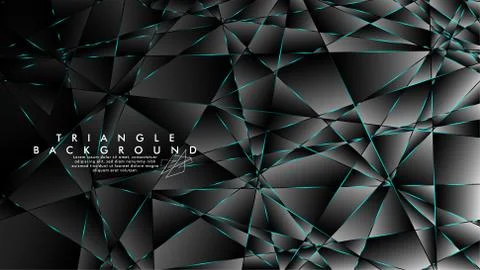 ABSTRACT BACKGROUND OF GEOMETRIC WITH luxurious polygon patterns. BLUE LIGHT  Stock Illustration