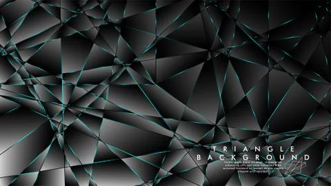 ABSTRACT BACKGROUND OF GEOMETRIC WITH luxurious polygon patterns. BLUE LIGHT  Stock Illustration