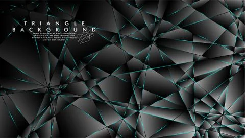 ABSTRACT BACKGROUND OF GEOMETRIC WITH luxurious polygon patterns. BLUE LIGHT  Stock Illustration