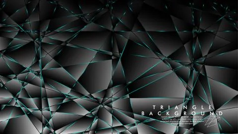 ABSTRACT BACKGROUND OF GEOMETRIC WITH luxurious polygon patterns. BLUE LIGHT  イラスト素材