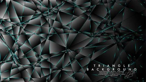 ABSTRACT BACKGROUND OF GEOMETRIC WITH luxurious polygon patterns. BLUE LIGHT  Stock Illustration