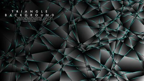 ABSTRACT BACKGROUND OF GEOMETRIC WITH luxurious polygon patterns. BLUE LIGHT  Illustrazione stock