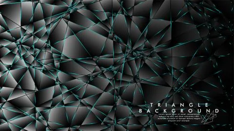 ABSTRACT BACKGROUND OF GEOMETRIC WITH luxurious polygon patterns. BLUE LIGHT  Illustrazione stock