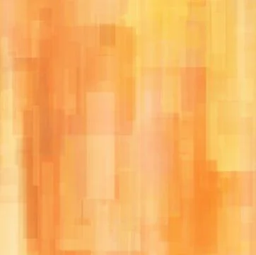 Abstract background with geometric objects in orange Illustrazione stock