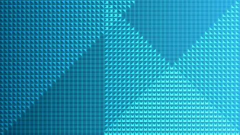 Abstract Background Geometric Pattern Featuring Blue Triangular Motifs and .. 스톡 일러스트