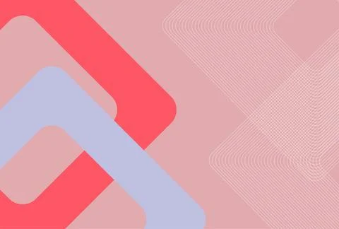 Abstract background with geometric pattern in pink and blue colors. Vector .. Stock Photos