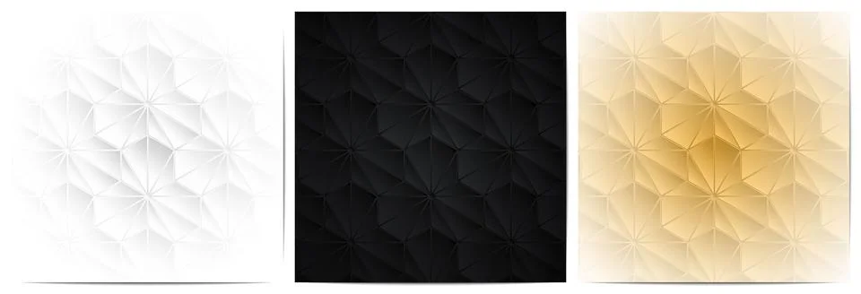 Abstract background geometric pattern with polygonal shape Stock Illustration