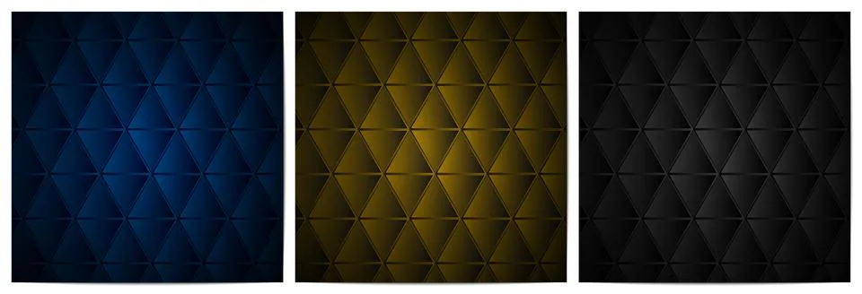 Abstract background geometric pattern with triangle shape Stock Illustration