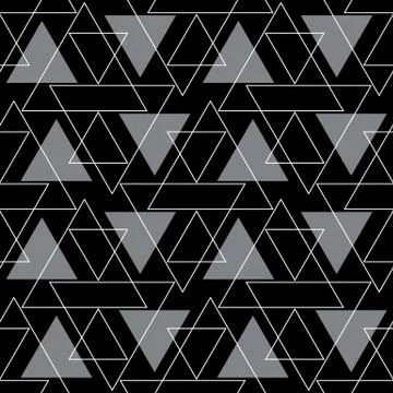 Abstract Background Geometric Seamless Pattern Illustrazione stock