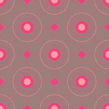 Abstract Background Geometric Seamless Pattern Stock Illustration