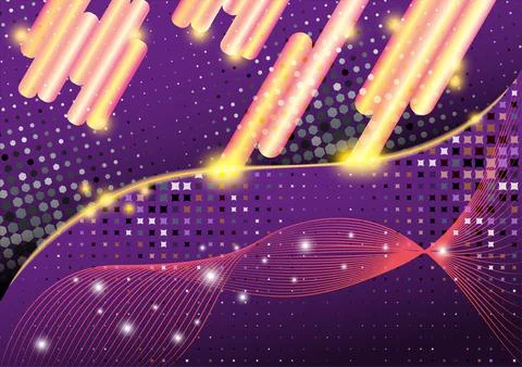 Abstract Background Geometric seamless Pattern Vector Illustration. Stock Illustration