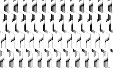 Abstract background, Geometric seamless pattern ,Black and white Stock Photos