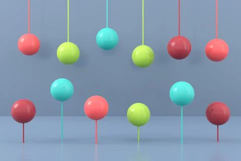 Abstract background of geometric shape. 3D rendering. Stock Illustration