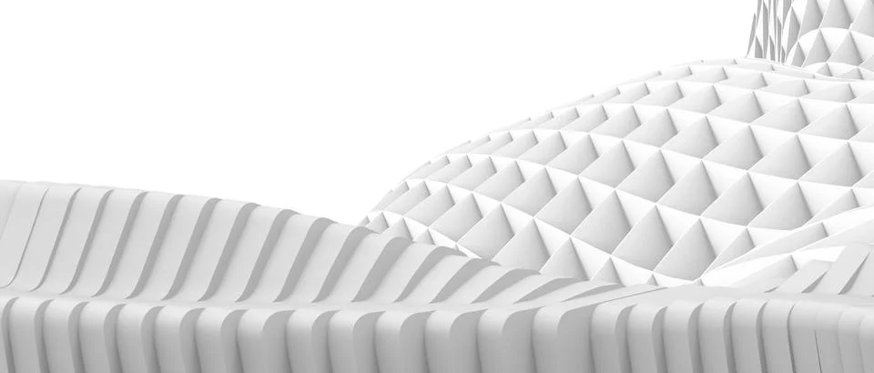 Abstract Background. Geometric Shape curve for architecture parametric design Stock Illustration