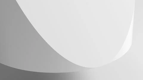 Abstract background, a geometric shape is in white studio, truncated cylind.. Illustrazione stock