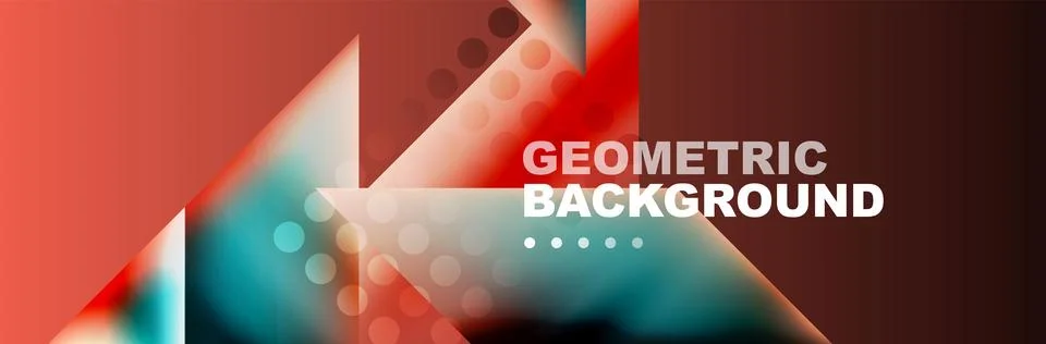 Abstract background with geometric shapes composition and light and shadow イラスト素材