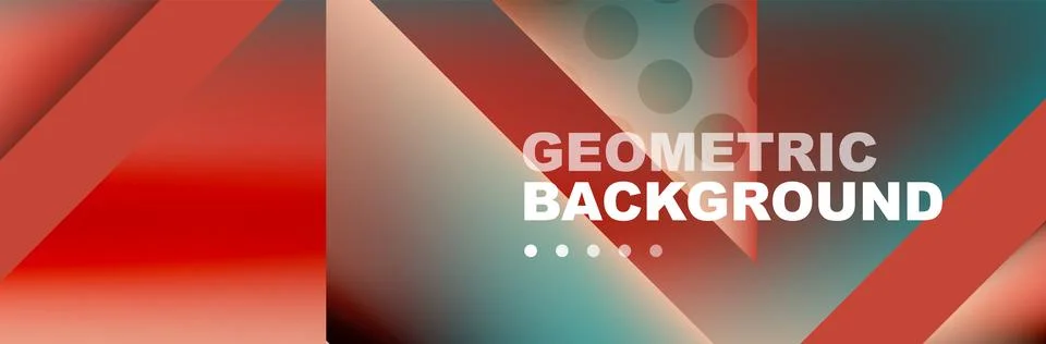 Abstract background with geometric shapes composition and light and shadow イラスト素材