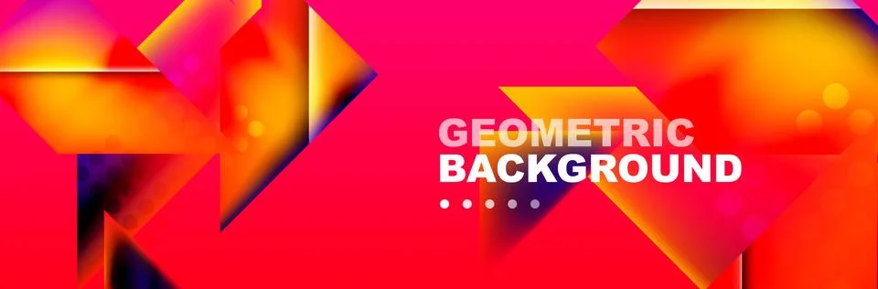 Abstract background with geometric shapes composition and light and shadow イラスト素材